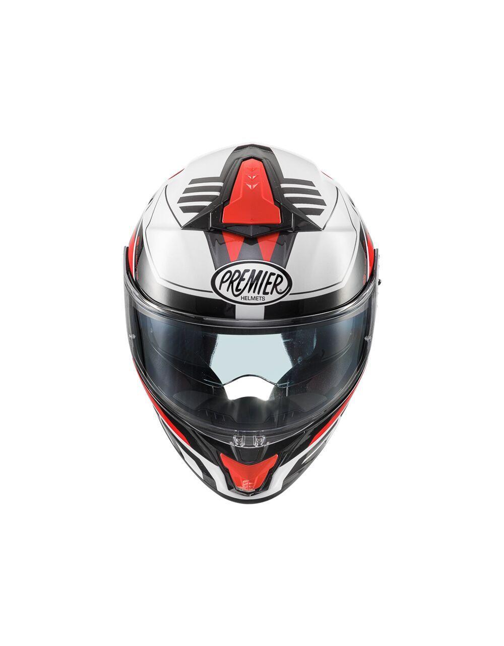 Premier Evoluzione PR Helmet - Black/Red/White