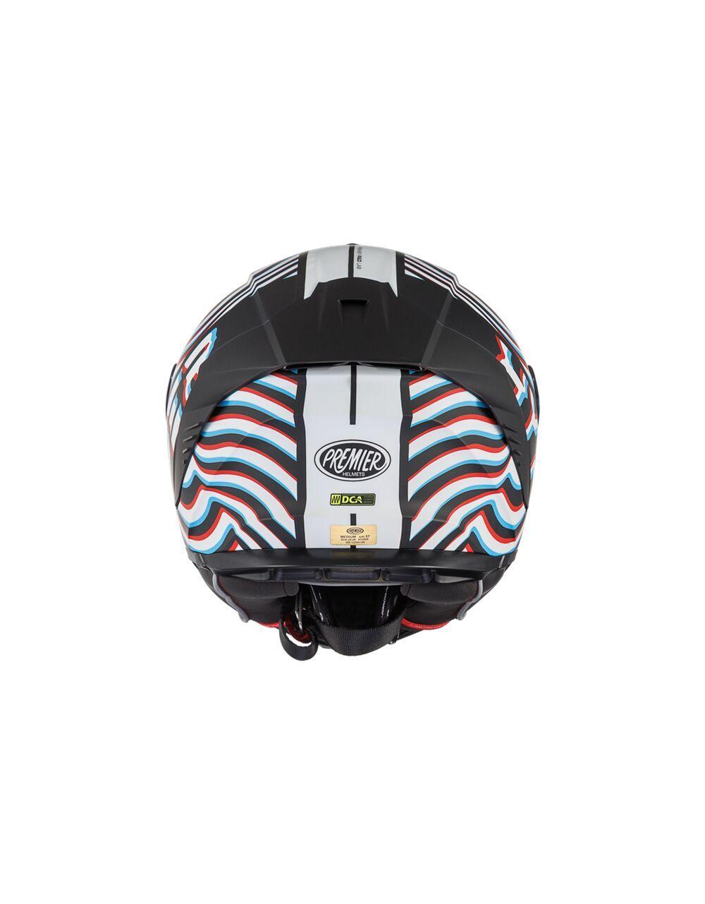 Premier Hyper PS Helmet - Black/Blue/Red/White