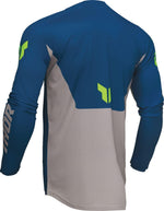 Thor Launchmode Forge Jersey - Blue Fluorescent Yellow Grey