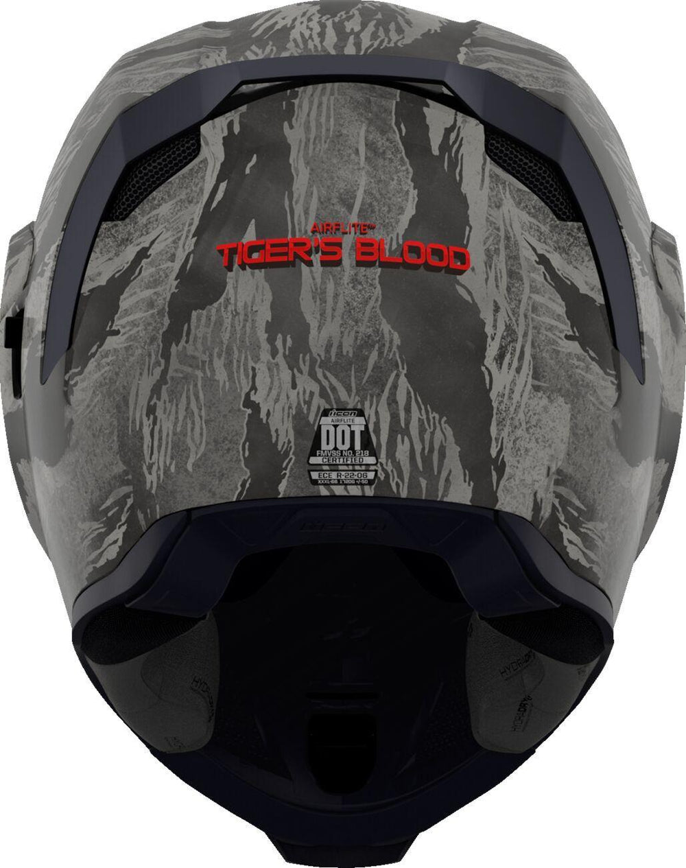 Icon Unisex Airflite Tigers Blood MIPS Helmet - Grey