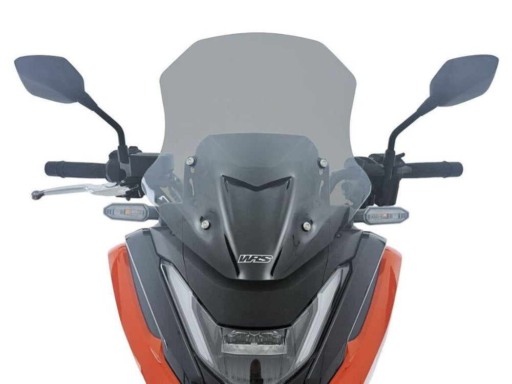 WRS Windscreen For Honda NC 750 X ABS 2025 45.5 cm (18") - Dark Smoke