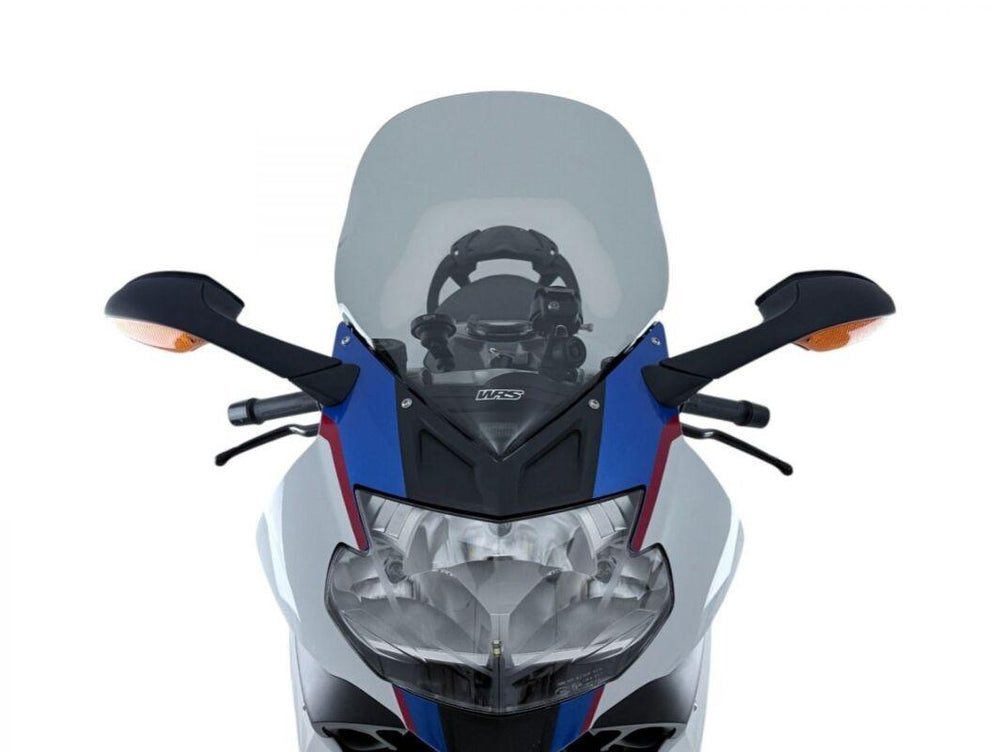 WRS Windscreen Touring K1200S/K1300S For BMW K 1200 S 2005-2008 49 cm (19-3/8") - Smoke