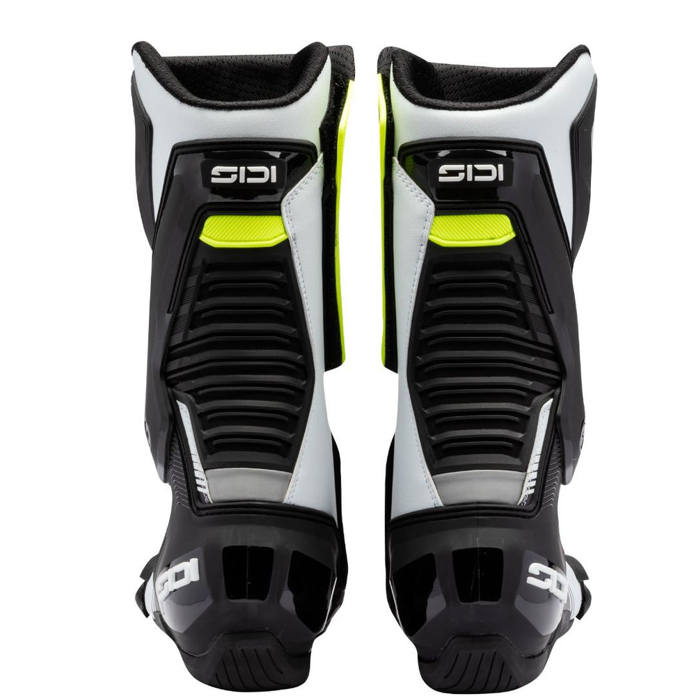 Sidi Vyx Motorcycle Boots - White/Black/Fluo Yellow