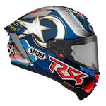 Shoei X-SPR Pro Toprak TC-2 Full Face Motorcycle Helmet - Blue
