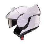 Caberg Trip Flip Front Motorcycle Helmet - White