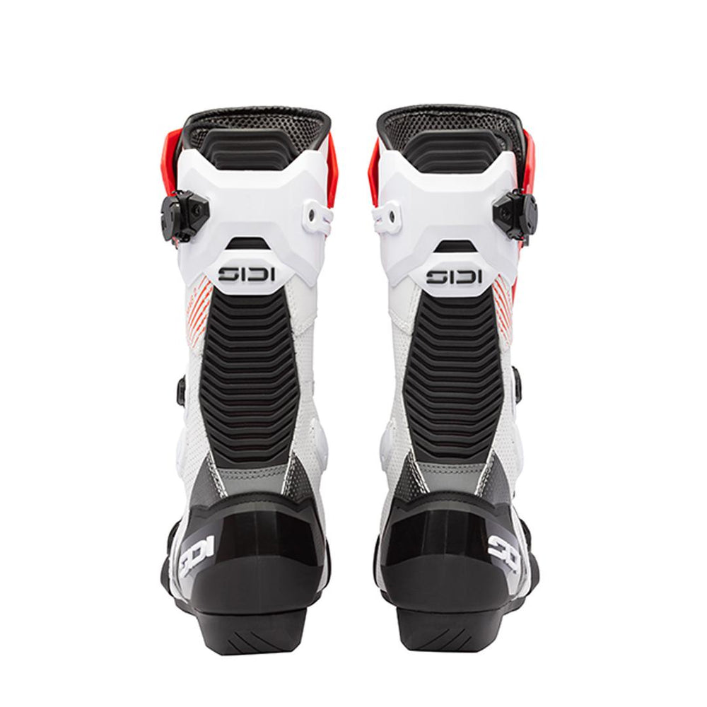 Sidi Mag 2 Air Motorcycle Boots - White/Black/Red