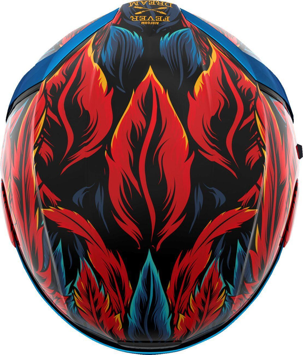 Icon Unisex Airform Fever Dream Helmet - Blue