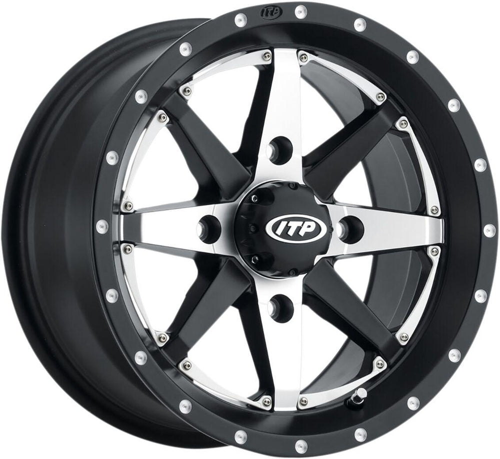 ITP Cyclone Wheel For TGB Blade 1000 EFI 4X4 2018-2023 Fits Front Or Rear 14 x 7" - Black