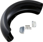 Klock Werks Hugger Front Fender with Mounting Blocks For Harley Davidson FLFB 1750 2018-2020 45.7 cm (18") - Black