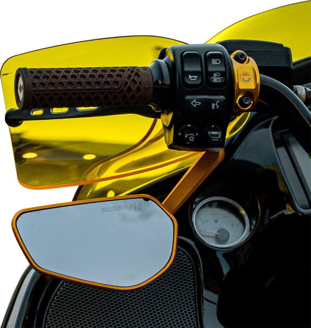 Klock Werks Flare Hand Guards For Harley Davidson FLHLT 1923 ABS 2026 - Gloss/Yellow