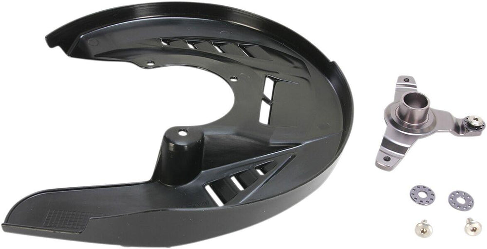 UFO Front Brake Disc Protector For Kawasaki KXF250 2013-2020 - Black