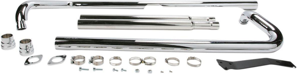 Cobra Speedster Long Exhaust System For Yamaha XV 1600 A 1999-2004 - Chrome