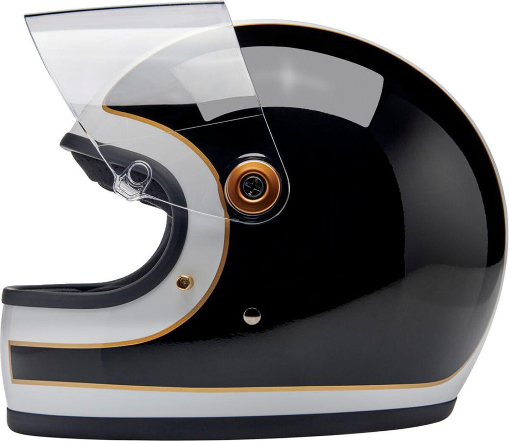 Biltwell Gringo S Helmet - Black White