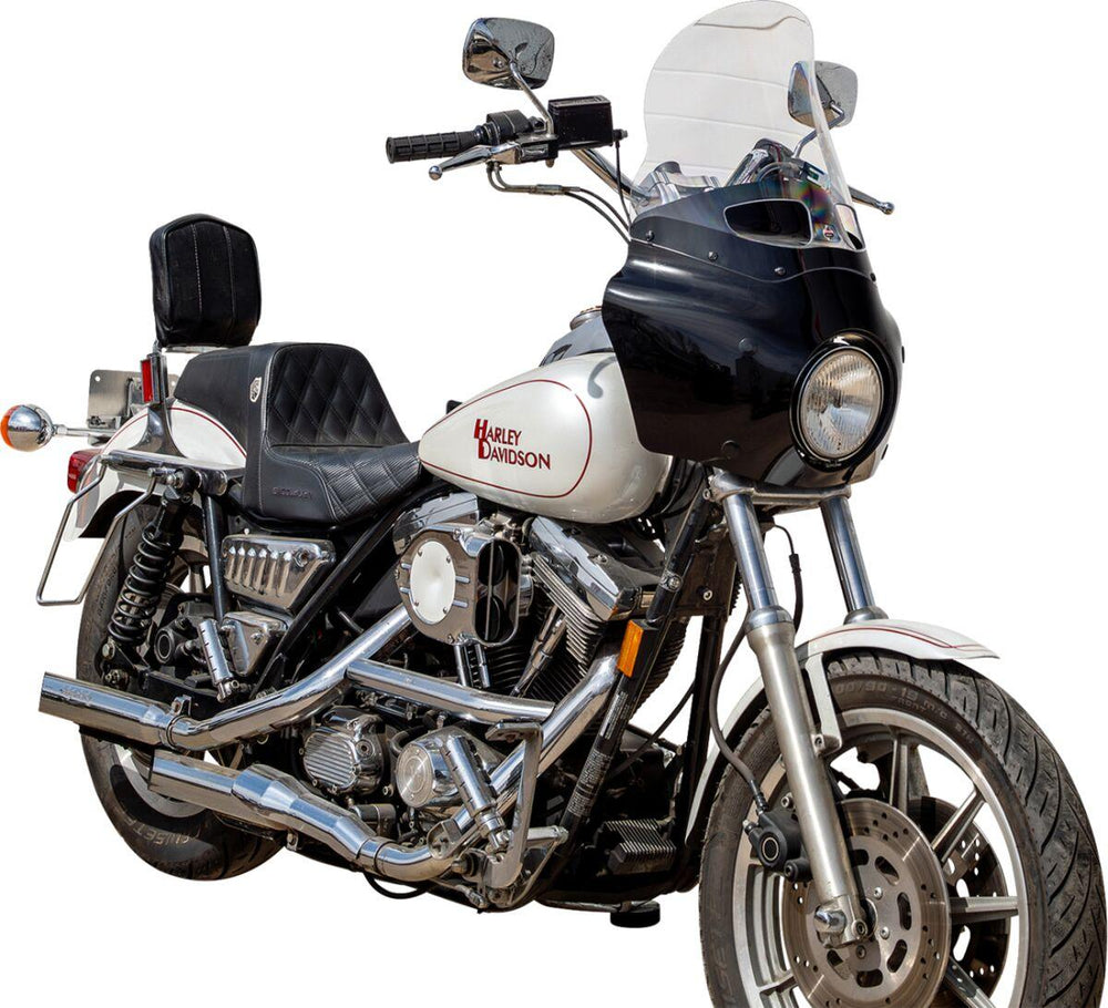 Klock Werks Flare Windshield For Road Warrior Fairing 38 cm (15") - Clear