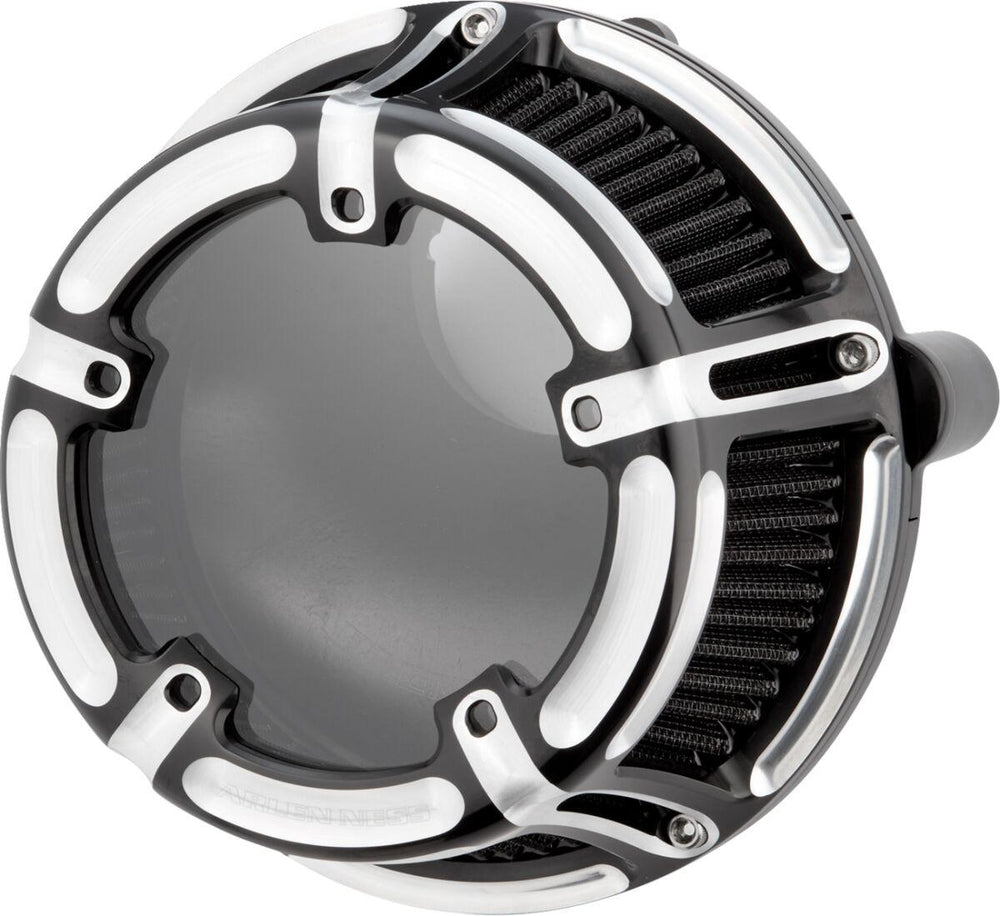 Arlen Ness Method Series Clear Cover Air Cleaner For Harley Davidson FLHX 1923 2024-2026 - Black/Contrast Cut