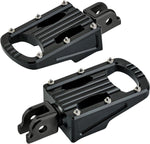 Biltwell Punisher Passenger Footpegs For Harley Davidson FLDE 1750 2018-2020 - Black