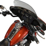 Fat Baggers Inc. 1-1 4" EZ Install Pointed Top Handlebar For Harley Davidson FLH 1868 2021 28 cm (11") - Black