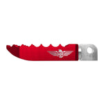 Heinz Bikes Foot Pegs For Harley Davidson FLD 1690 2012-2013 Front or Rear - Red