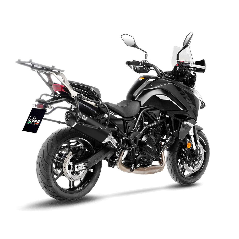 LeoVince LV-14 Black Edition Silencer For Benelli TRK 702 ABS 2022-2024 Right