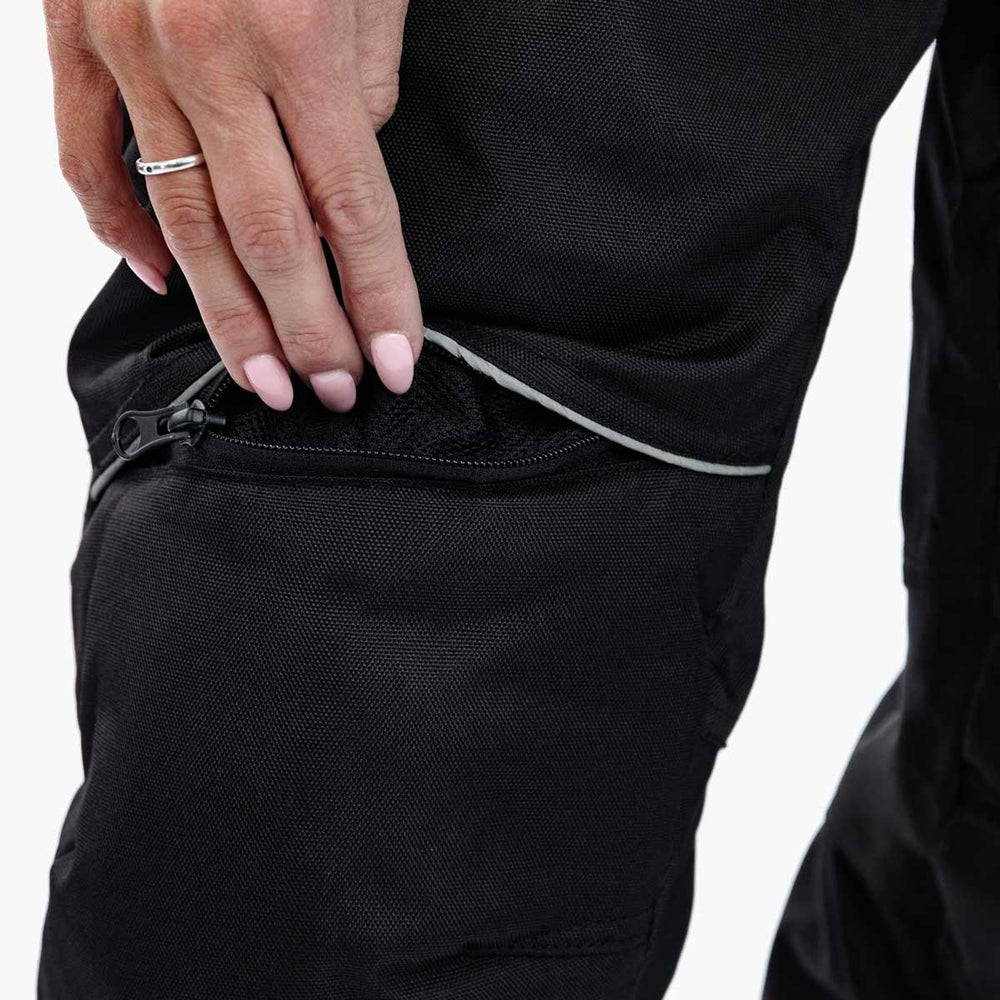Spada City Nav 2.0 Waterproof Ladies Motorcycle Trousers - Black