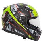 Spada Raiden Camo Yellow Helmet