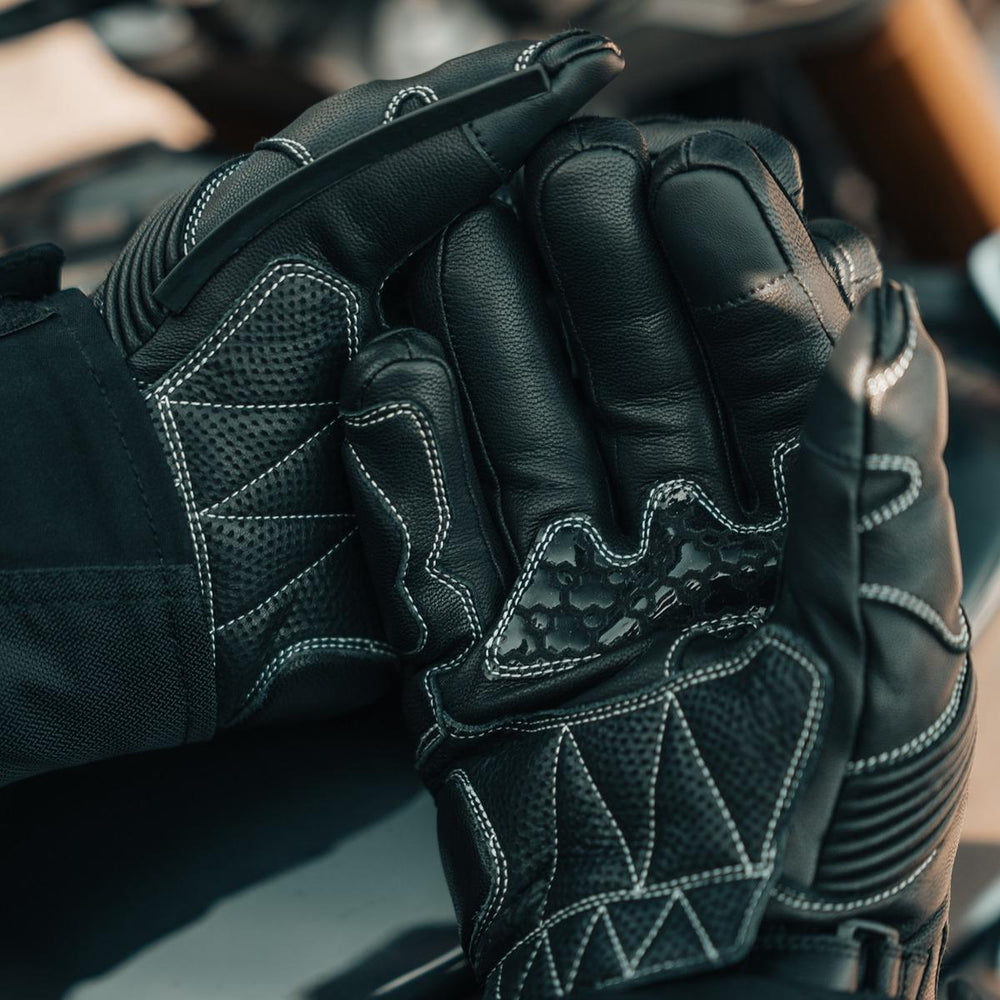 Spada Enforcer Rev 2 Waterproof Motorcycle Gloves - Black