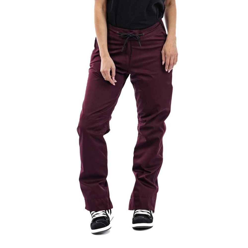 Spada Dash Ladies Motorcycle Trousers - Short Leg - Port Red