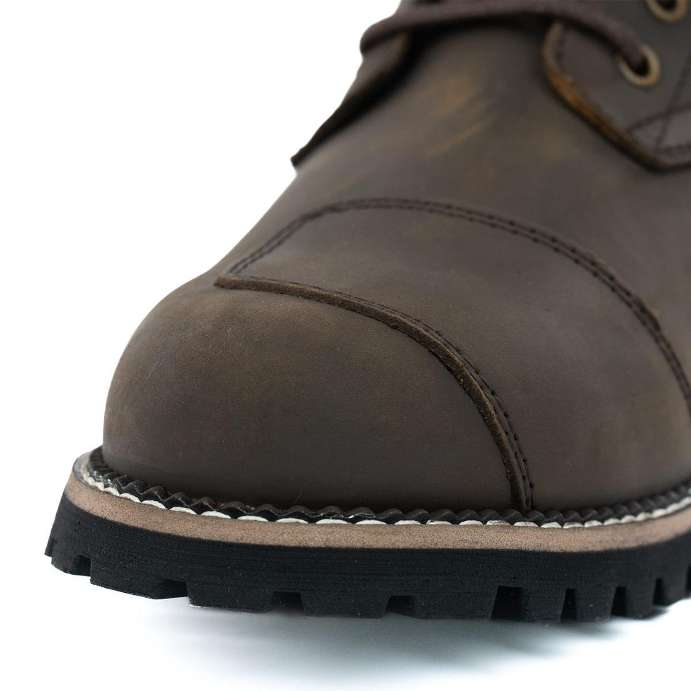 Spada Pilgrim Grande Rev 2 Waterproof Motorcycle Boots - Brown