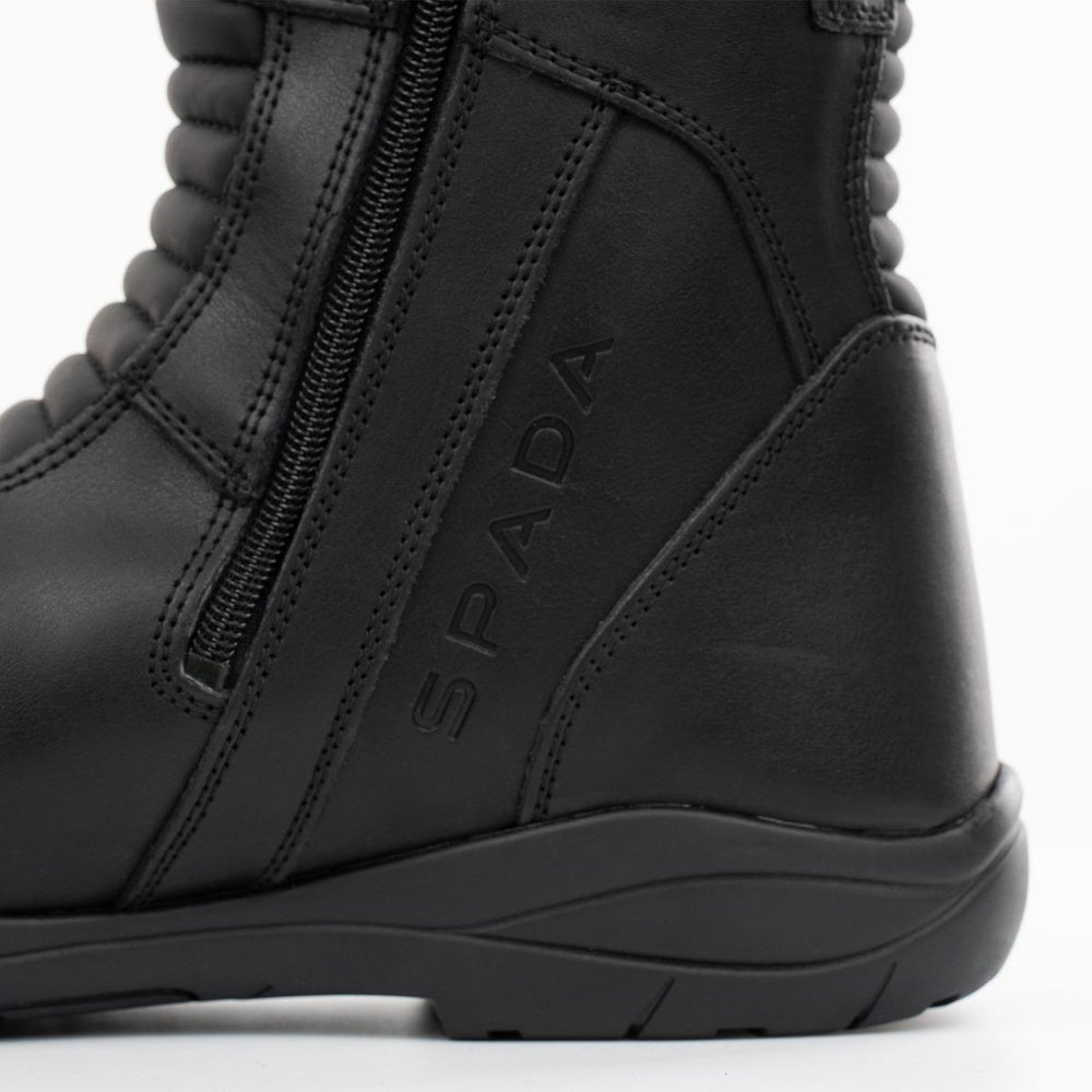 Spada Hurricane 3 Rev 2 Waterproof Motorcycle Boots - Black