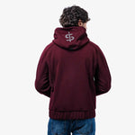 Spada Blade Zip CE Hoodie - Port Red