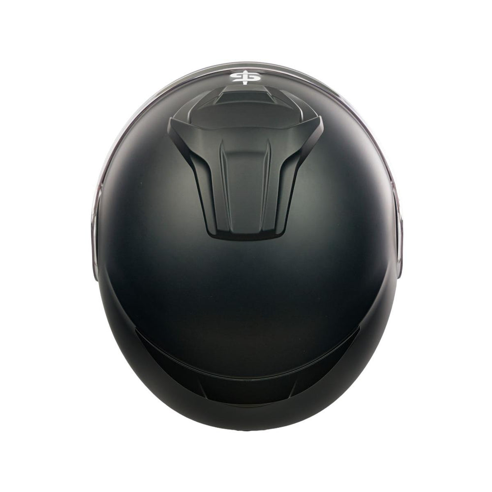 Spada Bastion Flip Front Motorcycle Helmet - Matt Black
