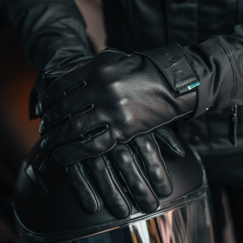 Spada Clutch Winter Waterproof Motorcycle Gloves - Black