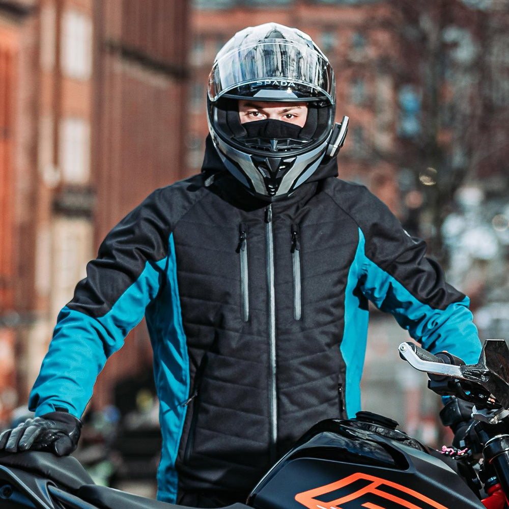 Spada Tino CE WP Quilted Jacket Black Coral