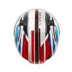 Spada Raiden 3 Cyclone Full face Motorcycle Helmet - White/Red/Blue
