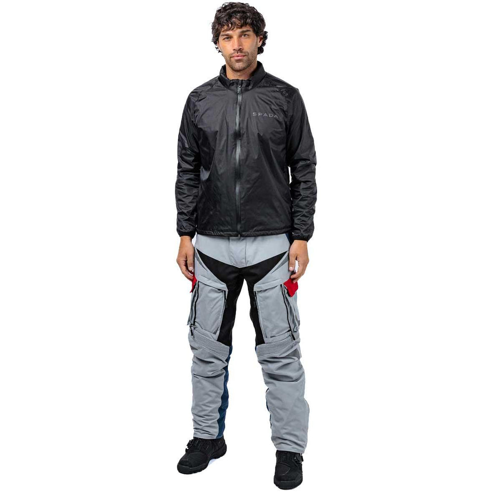 Spada Vanguard Waterproof Motorcycle Jacket - Racing Grey