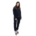 Spada Tura Trucker Ladies Motorcycle Jacket - Rinse Indigo
