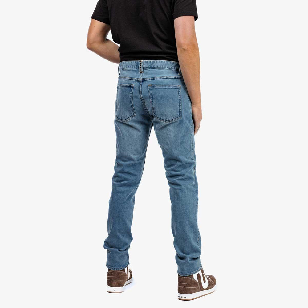 Spada Drifter Men's Motorcycle Jeans - Short Leg - Beach Blue