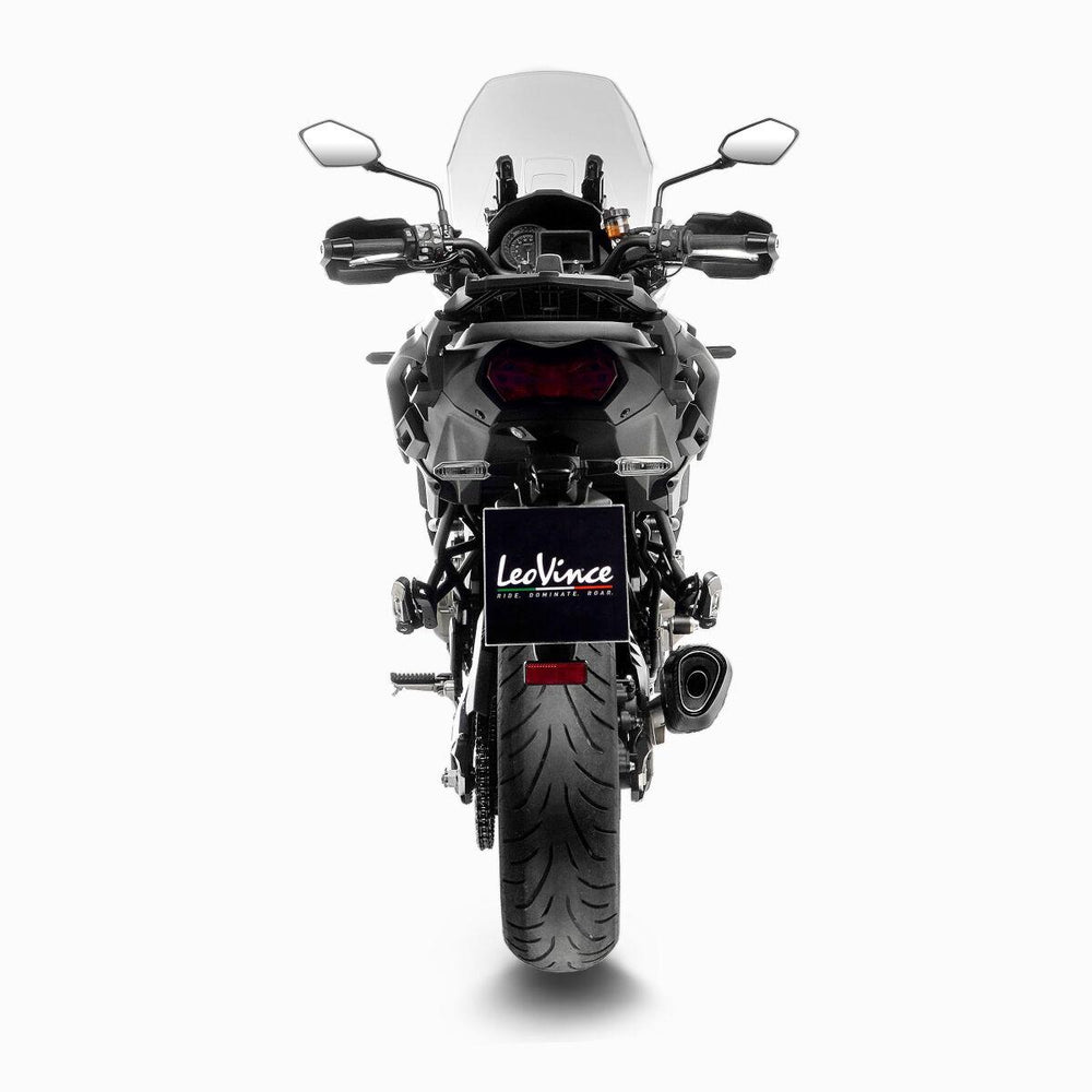 LeoVince LV-14R Black Edition Silencer For Kawasaki KLZ 1000 2019-2024