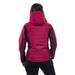 Spada Bella Waterproof Ladies Quilted Jacket - Port Red