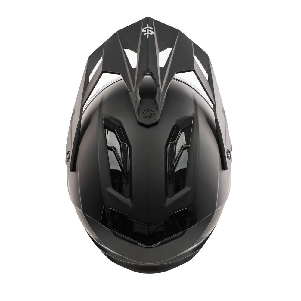 Spada Trailhawk Adventure Motorcycle Helmet - Matt Black