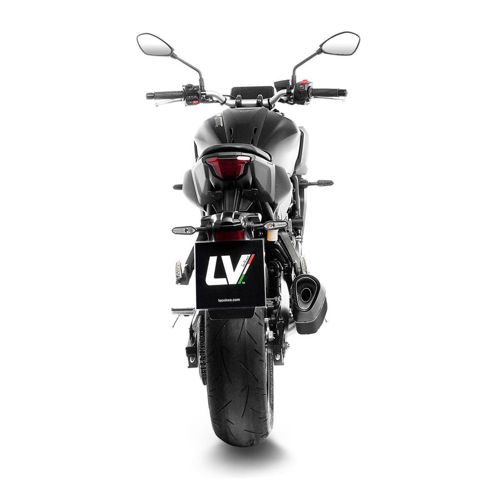 LeoVince LV-14R Black Edition Silencer For Yamaha MT-07 ABS 2020-2026
