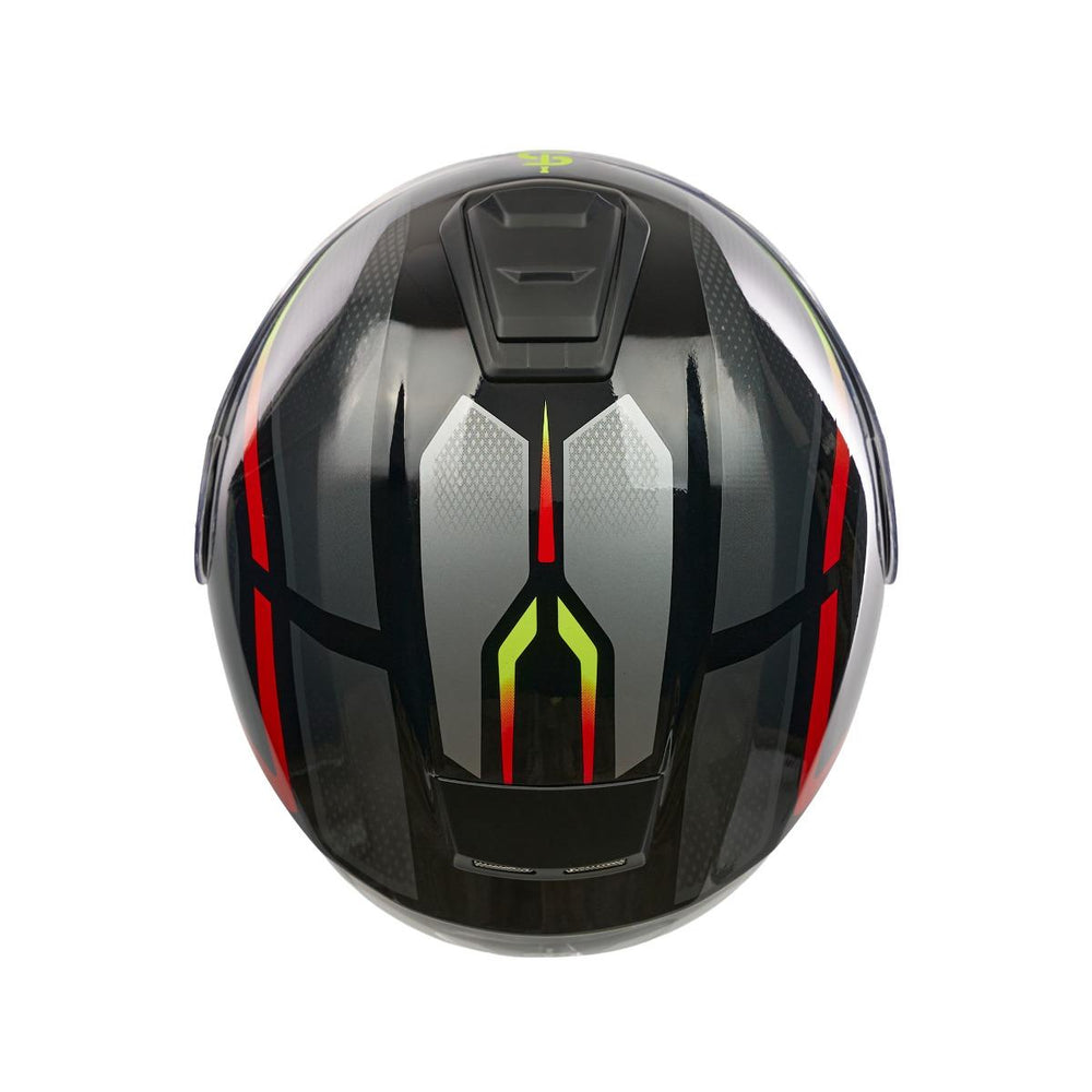 Spada Sirius Flip Front Motorcycle Helmet - Flow Orange
