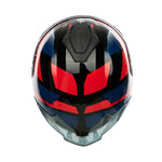 Spada Blade Sabre Full Face Motorcycle Helmet - Black/Blue/Red