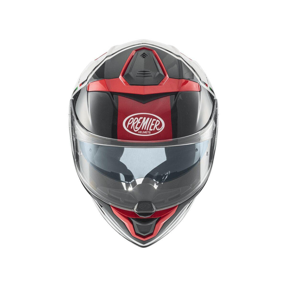 Premier Devil PH Helmet - Gloss/Grey/Red/White