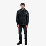 Spada Ember CE Approved Armoured Motorcycle Shirt - Black/Grey