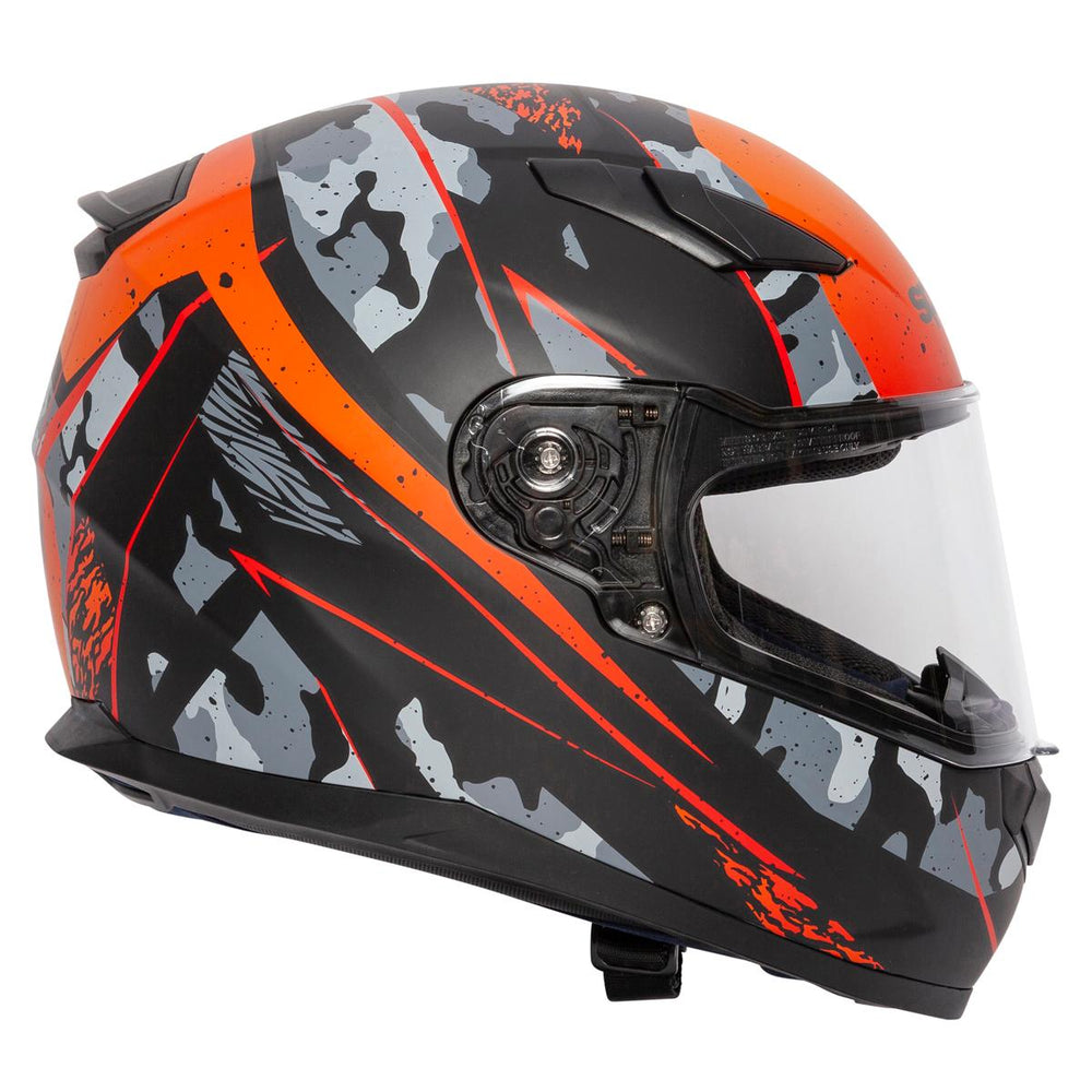 Spada Raiden Camo Orange Helmet