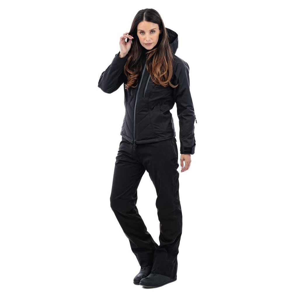 Spada Bella Waterproof Ladies Quilted Motorcycle Jacket - Black