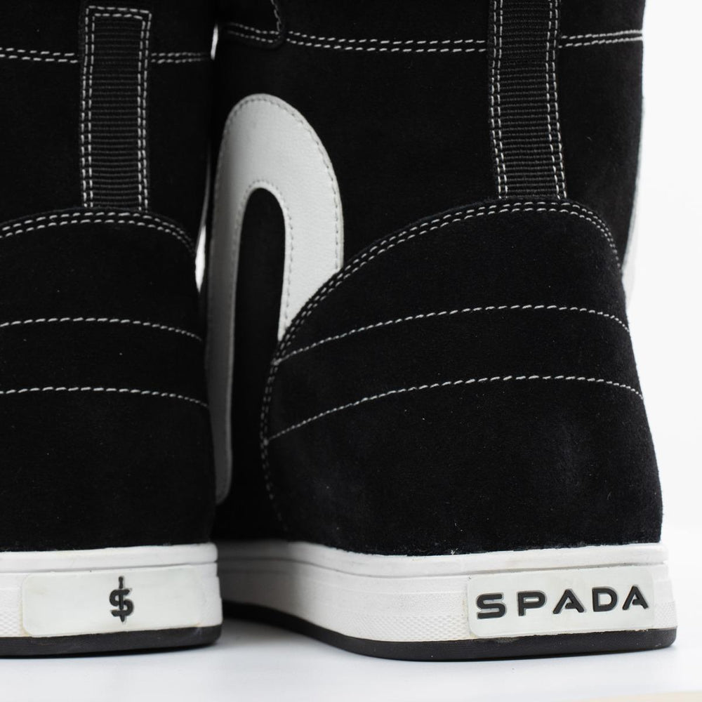Spada Strider S Waterproof Trainer Style Motorcycle Boots - Black/White