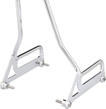 Biltwell EXFIL Sissy Bars For Harley Davidson FLD 1690 2012-2013 - Chrome