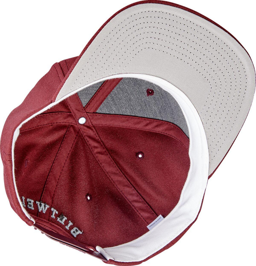 Biltwell Mens Adult Script B Hat One Size - Maroon